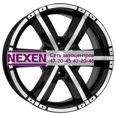 K&K 8x18/6x139,7 ET46 D67,1 Окинава (КС469) Алмаз черный КС469