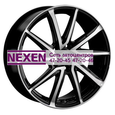 Replay 7x18/5x114,3 ET55 D56,1 SB92 BKF (конус, C570)