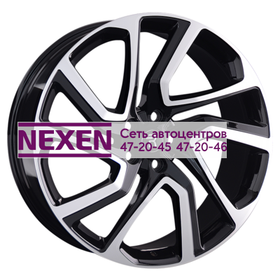 Replay 9,5x21/5x120 ET49 D72,6 LR79 BKF (пш, LR002)