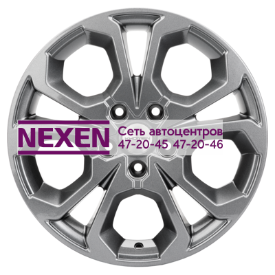 Khomen Wheels 6,5x17/5x114,3 ET50 D66,1 KHW1711 (Arkana/Kaptur) Gray