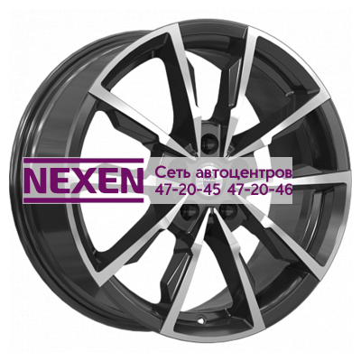 K&K 7,5x17/5x120 ET40 D72,6 Меренге (КС902) Алмаз черный