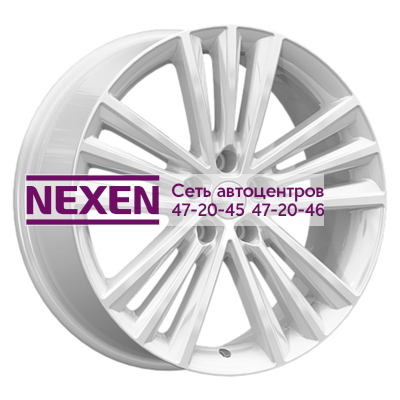 Скад 7,5x19/5x108 ET38 D60,1 Манчестер (КЛ329) Белый