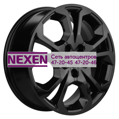 Khomen Wheels 6,5x17/5x114,3 ET45 D54,1 KHW1711 (Coolray) Black