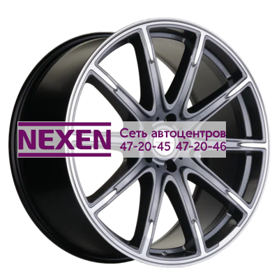 Khomen Wheels 9,5x21/5x112 ET30 D66,6 KHW2102 (GLS class) Gray-FP