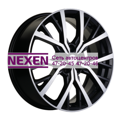 Khomen Wheels 7x18/5x112 ET43 D57,1 KHW1806 (Kodiaq) Black-FP