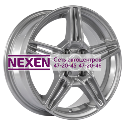 CrossStreet 6x15/4x100 ET40 D56,6 CR-27 Sil