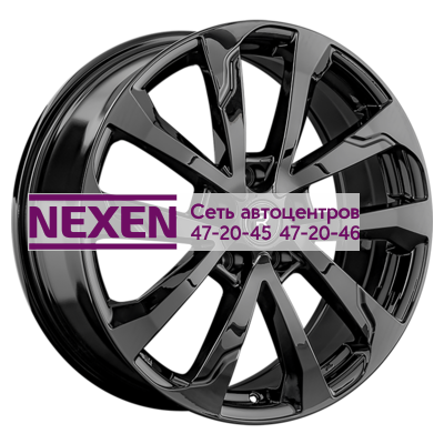 Replay 7,5x19/5x120 ET45 D64,1 BYD2 BK (конус, C570)