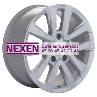 Khomen Wheels 8,5x20/5x150 ET58 D110,1 KHW2003 (LX570/LC100/LC200) F-Silver