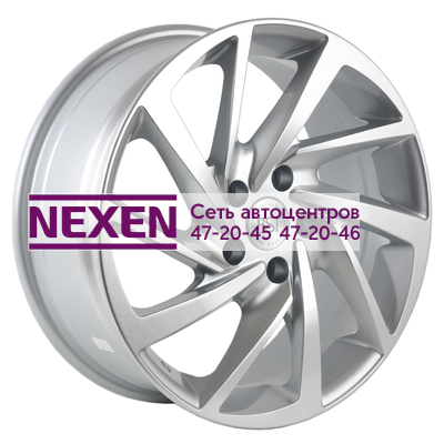 RST 7x17/5x112 ET40 D57,1 R017 (Tiguan) Silver