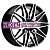 Khomen Wheels 9,5x21/5x112 ET37 D66,6 KHW2103 (X5/X6/X7осн.) Black-FP