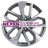 Khomen Wheels 7x17/5x114,3 ET45 D60,1 KHW1703 (Changan/Geely/Lexus/Toyota) Black