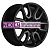 Khomen Wheels 8x17/6x139,7 ET45 D93,1 KHW1723 (Mazda BT50) Black
