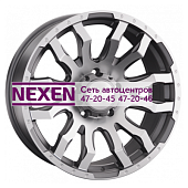 LS 9x20/5x150 ET25 D110,5 1294 BK (конус, Колпак+лого)