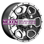 LS 9x18/5x150 ET30 D110,1 1345 BKF (конус, Колпак+лого)