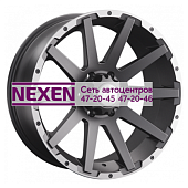 LS 9x20/6x139,7 ET20 D100,1 1302 BKL (конус, Колпак+лого)