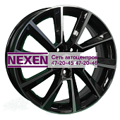 Khomen Wheels 6x16/5x100 ET45 D54,1 KHW1604 (Yaris) Black