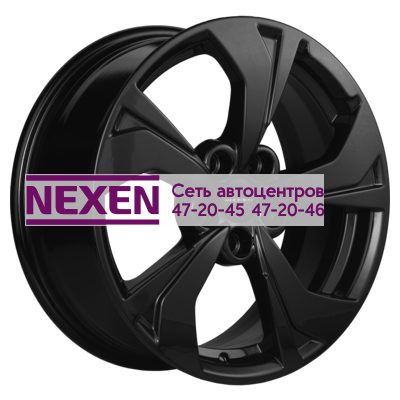 Khomen Wheels 7x17/5x108 ET33 D60,1 KHW1724 (Exeed LX) Black