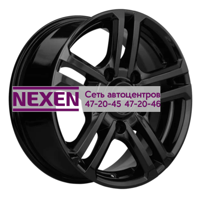 Khomen Wheels 6,5x16/5x139,7 ET35 D98,5 KHW1602 (Niva 4x4 Bronto) Black (под ORG)