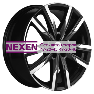 Khomen Wheels 7,5x19/5x108 ET47 D60,1 KHW1905 (Chery Tiggo 8) Black-FP