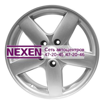 Alfa Wheels 7x16/5x108 ET39 D65,1 PG6 Sil BK048