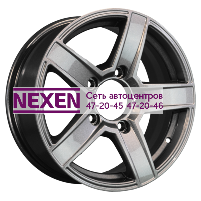 Khomen Wheels 6,5x16/5x139,7 ET40 D98,5 KHW1614 (Niva 4x4) Gray