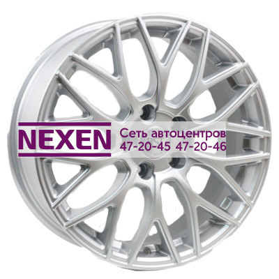 RST 7x17/5x108 ET33 D60,1 R137 (Tiggo) Silver