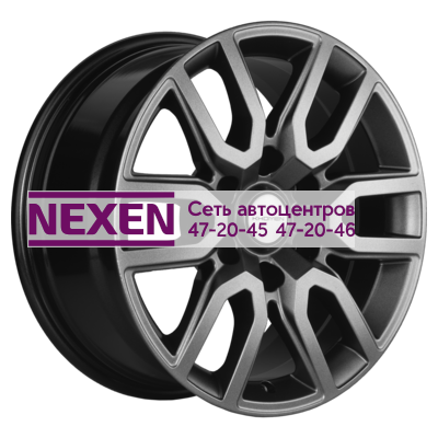 Khomen Wheels 8x17/6x139,7 ET50 D92,5 KHW1723 (Hyundai H-1/Staria) Gray