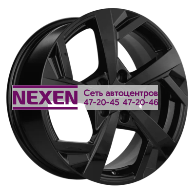 Khomen Wheels 7x17/5x108 ET40 D54,1 KHW1712 (Jac/Москвич 3) Black