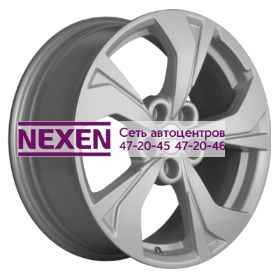 Khomen Wheels 7x17/5x114,3 ET45 D60,1 KHW1724 (Geely Atlas) F-Silver