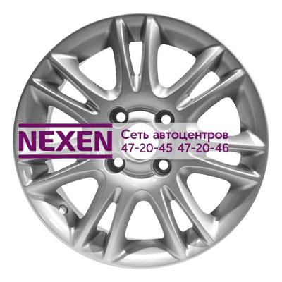 Alfa Wheels 6x14/4x100 ET43 D56,6 OPL6 Sil BK153