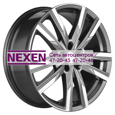 Khomen Wheels 7,5x19/5x114,3 ET35 D60,1 KHW1905 (Lexus NX) Gray-FP