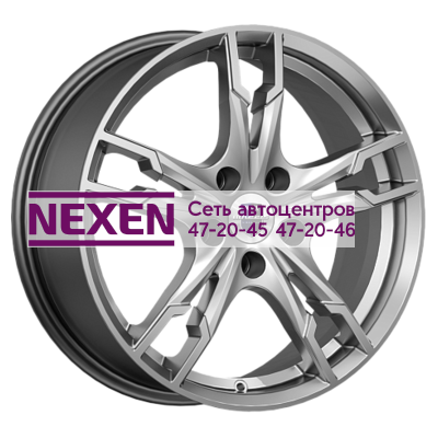 K&K 7x17/5x100 ET38 D67,1 Солар (КС875) Дарк платинум