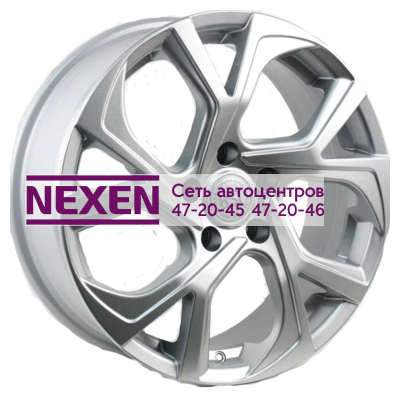 RST 6,5x17/5x114,3 ET35 D60,1 R087 (RX) Silver