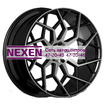 Inforget 10,5x21/5x112 ET38 D66,6 IFG42 Black/Machined