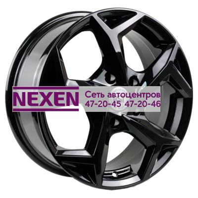 RST 7x17/5x114,3 ET35 D66,1 R067 (Koleos) BL