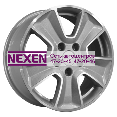 Khomen Wheels 6,5x16/5x114,3 ET43 D67,1 KHW1601 (Sonata) F-Silver-FP