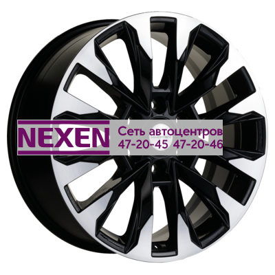 Khomen Wheels 8x20/6x139,7 ET30 D106,1 KHW2010 (Hilux) Black-FP