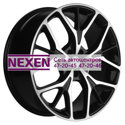 Khomen Wheels 8x20/5x108 ET43 D60,1 KHW2012 (Jetour X90 Plus) Black-FP