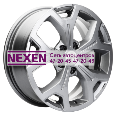 Khomen Wheels 7x17/5x114,3 ET37 D66,5 KHW1710 (Jolion) Gray