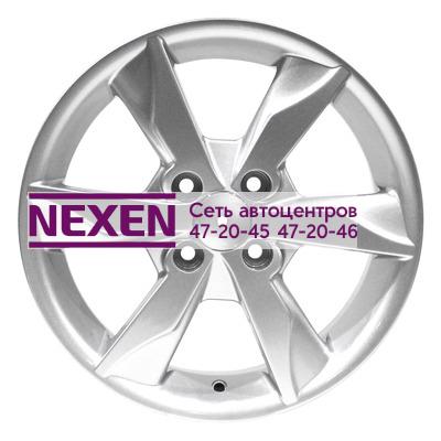 Alfa Wheels 6x15/4x100 ET40 D60,1 RN191 Sil 650