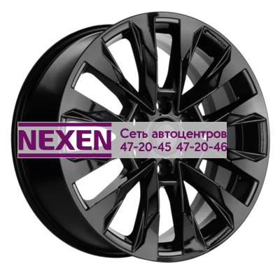Khomen Wheels 8x20/6x139,7 ET38 D67,1 KHW2010 (Pajero IV) Black