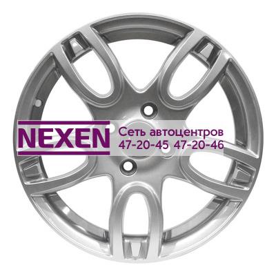 Alfa Wheels 6x15/4x100 ET43 D60,1 RN63 Sil