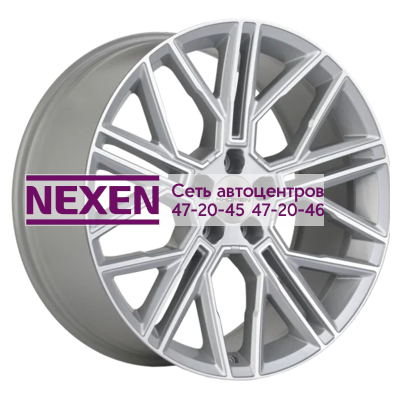 Khomen Wheels 9,5x21/5x120 ET49 D72,6 KHW2101 (RRover) Brilliant Silver-FP