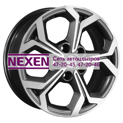 Khomen Wheels 6,5x16/5x114,3 ET46 D67,1 KHW1606 (Mitsubishi) Gray-FP