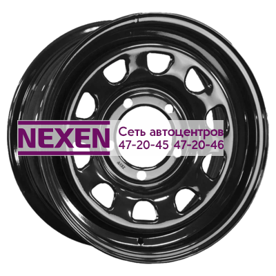 ZEPP 4х4 8x18/6x139,7 ET15 D110 Toyota Nissan Semicircle Gloss Black (LTM)