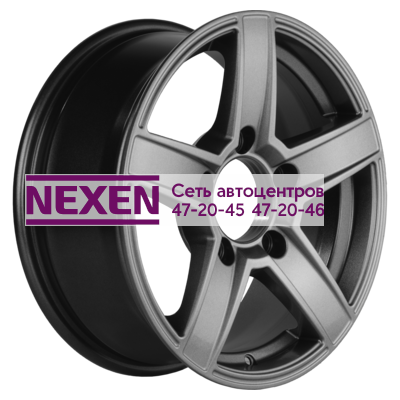 Khomen Wheels 6,5x16/5x139,7 ET35 D98,5 KHW1614 (Niva 4x4 Bronto) Gray