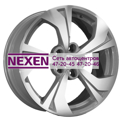 Khomen Wheels 7x17/5x114,3 ET40 D66,1 KHW1724 (Qashqai) F-Silver-FP