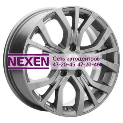 Khomen Wheels 6,5x16/5x110 ET43 D65,1 KHW1608 (Opel Zafira) Gray