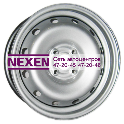 ТЗСК 5,5x14/4x100 ET43 D60,1 Renault Logan серебро