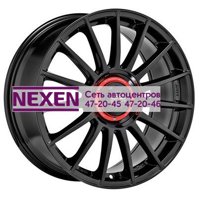 OZ 8x18/5x114,3 ET45 D75 Superturismo Evoluzione Gloss Black + Red Lettering